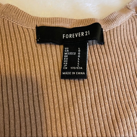 Forever 21 Ribbed Sweater - Picture 5 of 5
